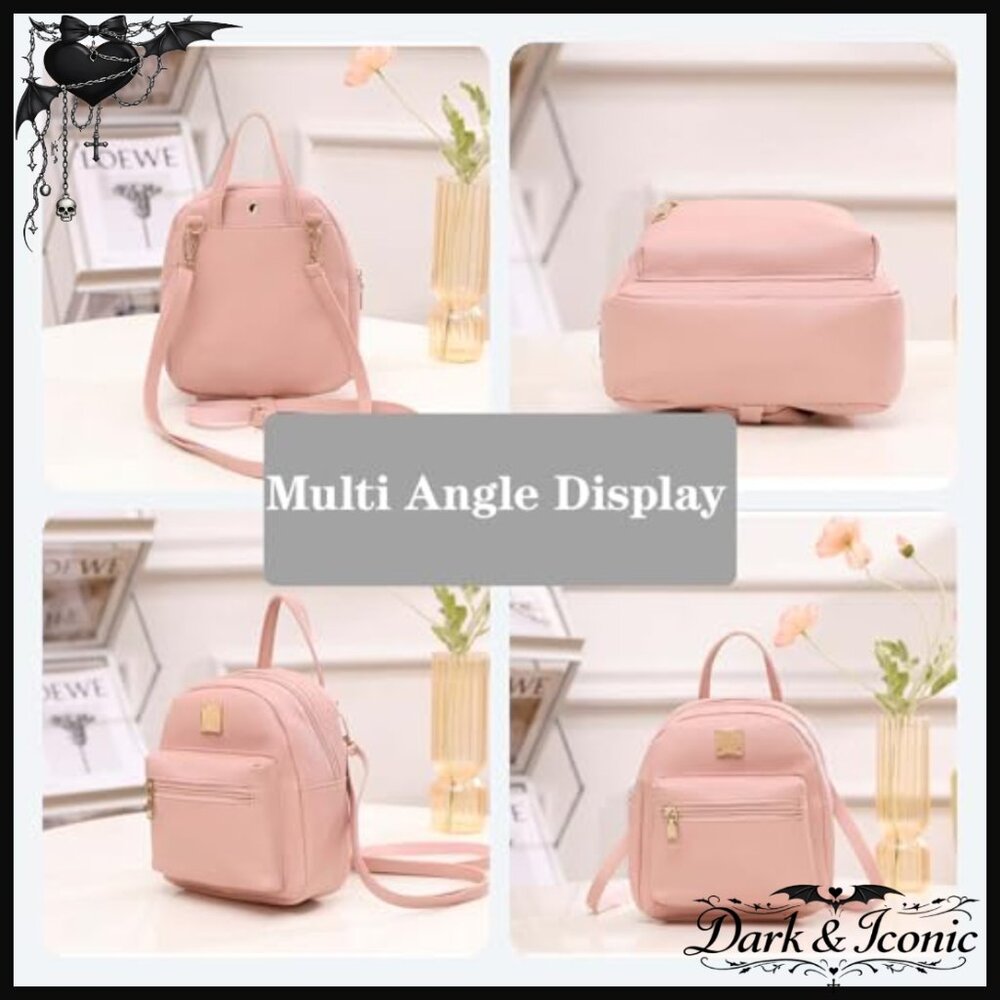 Mini Backpack Purse With Multiple Pockets, Waterp… - image 6